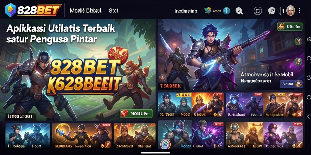 Tampilan intuitif dan fitur bermanfaat dari 828BET.