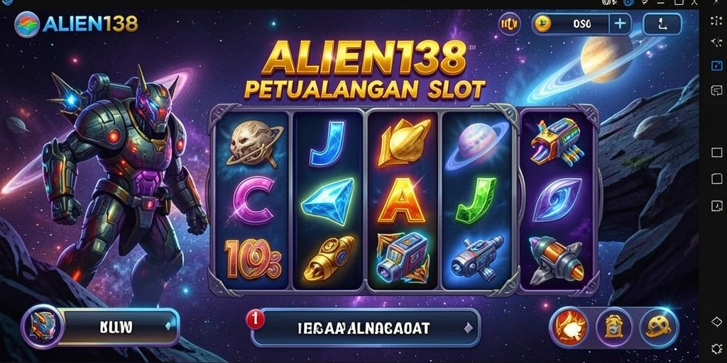 Tampilan menarik dan gameplay seru dari ALIEN138 slot.