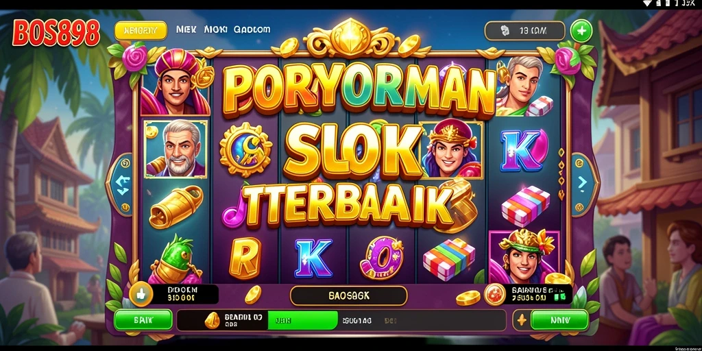 Menampilkan gameplay seru dan menarik dari BOS898 Slot.