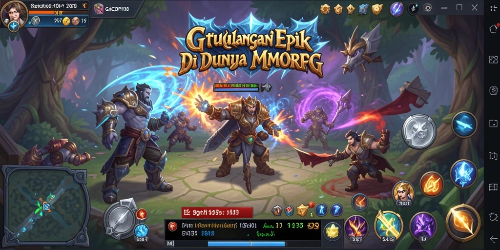 Gameplay menarik dalam GACOR108 yang menampilkan pertempuran seru.
