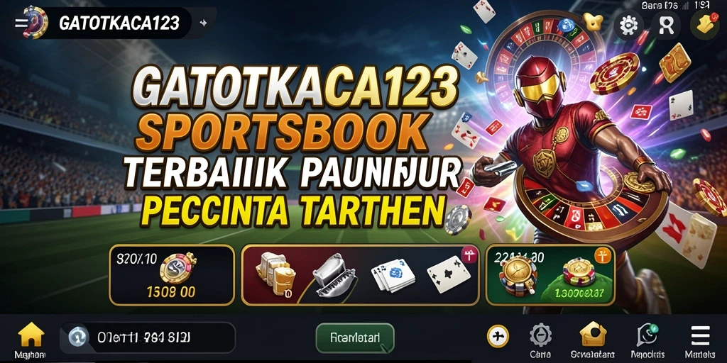 Tampilan gameplay seru dari GATOTKACA123 dalam taruhan olahraga.