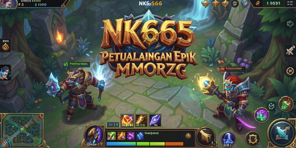 Tampilan gameplay mendalam dari NK666 dengan petualangan fantastis.