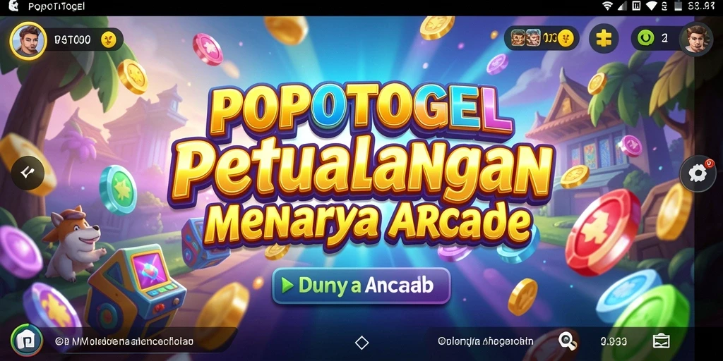 Screenshot utama POPOTOGEL dengan tampilan gameplay yang penuh aksi.