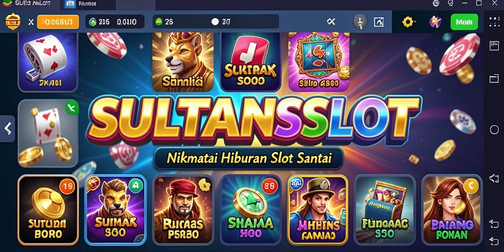 Screenshot gameplay SULTANSLOT menampilkan keseruan bermain slot.
